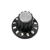 10x Knob Redondo Numerado Estriado c/ Parafuso 1426 Cinza 10x Knob Redondo Numerado Estriado c/ Parafuso 1426 Cinza