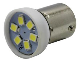 10x Lampada 6 Leds 67 Luz Placa Lanterna Teto 24v - 10pc