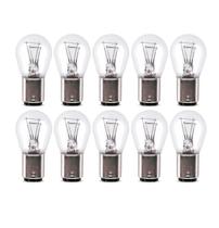 10X Lampada Freio 2Polos Desencontrado 12v 21/5W Bay15d 1034