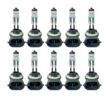 10X Lampada Halogena Transparente H27 881 8500k 27w 12v