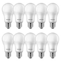 10x Lâmpada Led Bulbo Philips 7w 560lm Bivolt 6500k Bco Frio