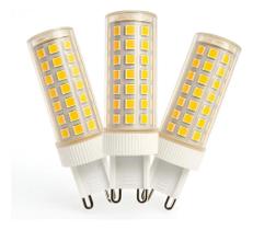 10X Lampada Led Halopim G9 15W Leds Lustre Arandela Branco-Q