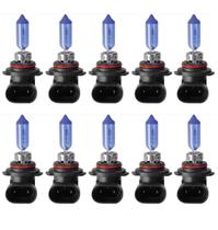 10X Lampada Super Branca Hb4 12V P22D 51W 8500K Automotiva