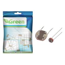 10x Ldr 5mm Fotoresistor Sensor De Luz Automação Robótica