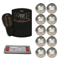 10x led 20w tholz + fonte 240w + smartpool