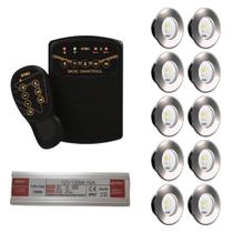 10x led slim 10w tholz + fonte 120w + basic smartpool 10x led slim 10w tholz + fonte 120w + basic smartpool