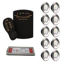 10x led slim rgb 20w tholz + fonte 240w + basic smartpool 10x led slim rgb 20w tholz + fonte 240w + basic smartpool