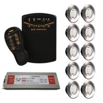 10x led slim rgbw 15w tholz + fonte 180w + basic smartpool. 10x led slim rgbw 15w tholz + fonte 180w + basic smartpool.