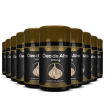 10x oleo de alho premium 500mg 60caps atacado