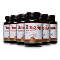 10x oleo de avestruz strut 90 caps omega 3 6 7 9