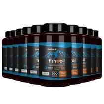 10x omega 3 fish oil meg 3 300 cps hf suplementos