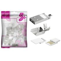 10X Peças Conector Usb Yh-Usb06 Para Cabo