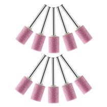 10x Pedra Abrasivo Montado Para Micro Retifica Dremel