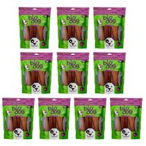 10x Petisco Biodog Sensitive Pato e Cordeiro - Hipoalergênico