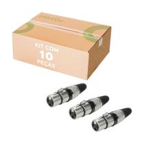 10x Plug Cannon Fêmea - Premium Profissional - Série Ring 10x Plug Cannon Fêmea - Premium Profissional - Série Ring