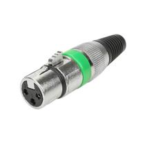 10x Plug Cannon Fêmea - Premium Profissional - Série Ring