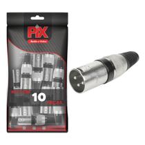 10x Plug Cannon Macho - Premium Profissional - Série Ring