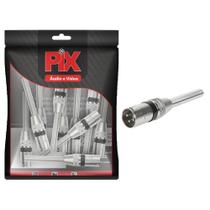 10X Plug Cannon Xlr Macho - Premium Profissional Com Mola 10X Plug Cannon Xlr Macho - Premium Profissional Com Mola