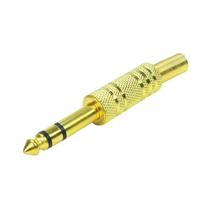 10X Plug P10 Estéreo Premium Profissional Série Gold 10X Plug P10 Estéreo Premium Profissional Série Gold