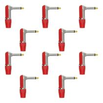 10X Plug P10 Mono Premium Profissional Série 90º Graus 10X Plug P10 Mono Premium Profissional Série 90º Graus