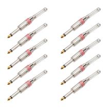 10x Plug P10 Mono Premium Profissional Série Gold Pro 10x Plug P10 Mono Premium Profissional Série Gold Pro