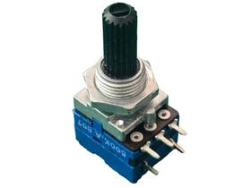 10x Potenciometro 500ka 13x16mm L20 90º Com Chave 10x Potenciometro 500ka 13x16mm L20 90º Com Chave