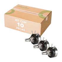 10x Potenciômetro Rotativo 5k - Rv24yn20sb502