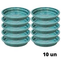 10X Prato para Vaso Aquarela (1,5) Verde Guatemala NUTRIPLAN