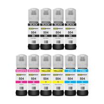 10x Refil Tinta New Print Compatível Epson 504 L4260 L4150 L4160 L6171