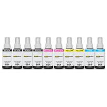 10x Refil Tinta New Print Para Epson 664 L396 L110 L200 L555 L565