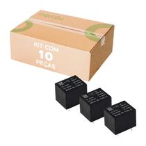 10x Rele SCA 5V 10A 30vdc 250vac 5 Terminais 5 Pinos