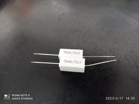 10x Resistor de Porcelana 4r7 5w 5%