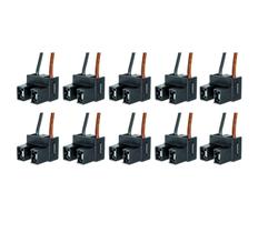 10X Soquete Lâmpada Farol H7 Base Nylon Universal Fio 1,50mm 10X Soquete Lâmpada Farol H7 Base Nylon Universal Fio 1,50mm