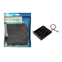 10x Suporte Para 4 Pilhas Aa Com Chave Liga/desliga e Tampa 10x Suporte Para 4 Pilhas Aa Com Chave Liga/desliga e Tampa