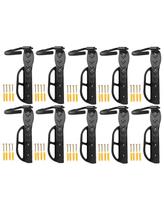 10x Suporte parede bicicleta vertical Absolute gancho fixo Cor:PretoTamanho:ÚnicoGênero:Unissex