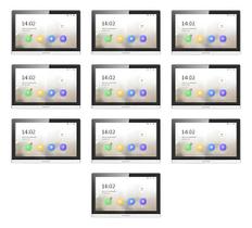 10x Tela Vídeo Porteiro Ip Hikvision Ds-kh6350wte1 Wifi Novo 10x Tela Vídeo Porteiro Ip Hikvision Ds-kh6350wte1 Wifi Novo