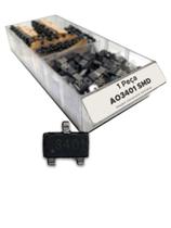 10x Transistor Smd Ao3401 = Ao 3401 - Sot23