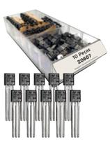 10x Transistor Z0607 = Z0607ma = Z 0607 - Triac To92