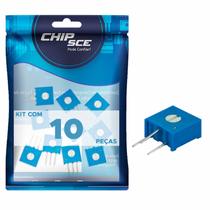 10x Trimpot 3386h 1K 1 Volta Vertical de Alta Qualidade