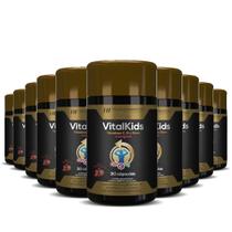 10X Vitalkids Vitamina C D Zinco 30Caps Mastigavel Hf 10X Vitalkids Vitamina C D Zinco 30Caps Mastigavel Hf