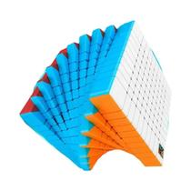 10x10 Magic Speed Cube Profissional Stickerless Fidget Toy MoYu MFJS MeiLong Puzzle