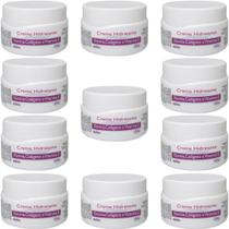 11 Creme Hidratante Alquimia Elastina Colágeno e Vitamina E Pote 250g