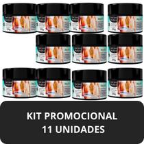 11 Gel Desodorante Lipo Redutor Mary Life Termo Ativado Pote 250g