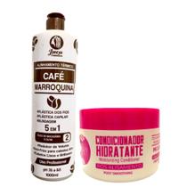 11 Progressiva Café Marroquina 1l + 9 Mascara Pós Química 300g