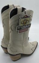 11098 bota vimar bico fino marfim 11098 bota vimar bico fino marfim