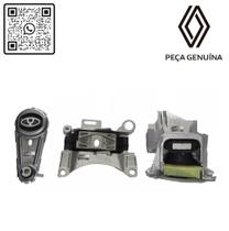 112380010r - kit coxim central + coxim do motor direito + coxim do câmbio esquerdo - motor 2.0 16v m4r - 2011 em diante - fluence