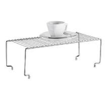 1129- Organizador Cecilia Schmitt Para Armario 320x150x210mm Cromado 1129- Organizador Cecilia Schmitt Para Armario 320x150x210mm Cromado