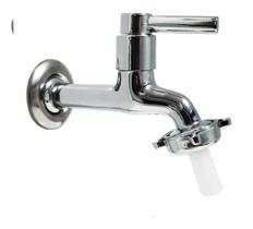 1130 Torneira Para Tanques Jardins Áreas Externas Em Metal Cromado 1130 Torneira Para Tanques Jardins Áreas Externas Em Metal Cromado