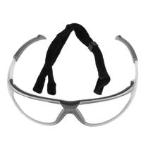 11394 Óculos de segurança Óculos Anti-Neblina Vidros transparentes à prova de poeira - Preto