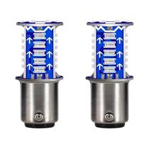 1157 Led Luz De Freio Estroboscópica 2 Pcs Bay15d 30smd Drl Flash De Água Invertendo Estacionamento